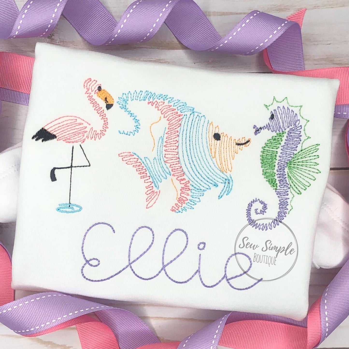 SWIRLY SEA ANIMALS
