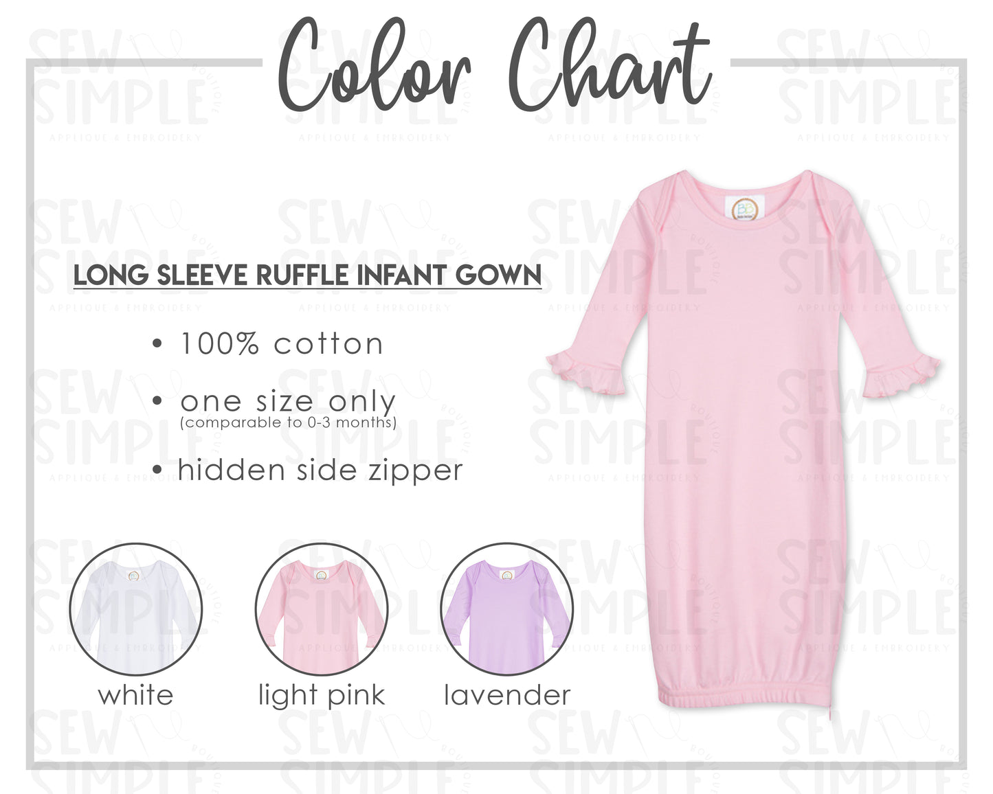 CUSTOM BABY GOWN