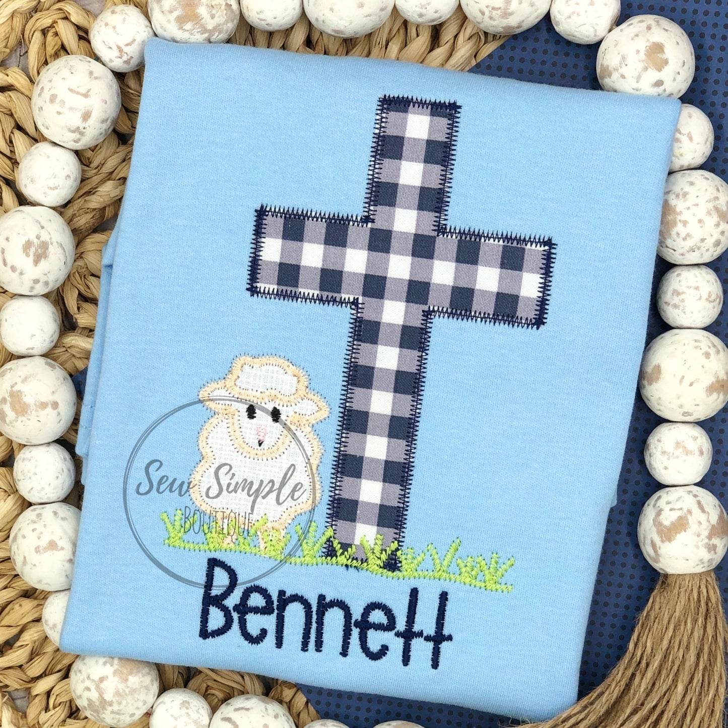 CROSS WITH LAMB (BOYS)