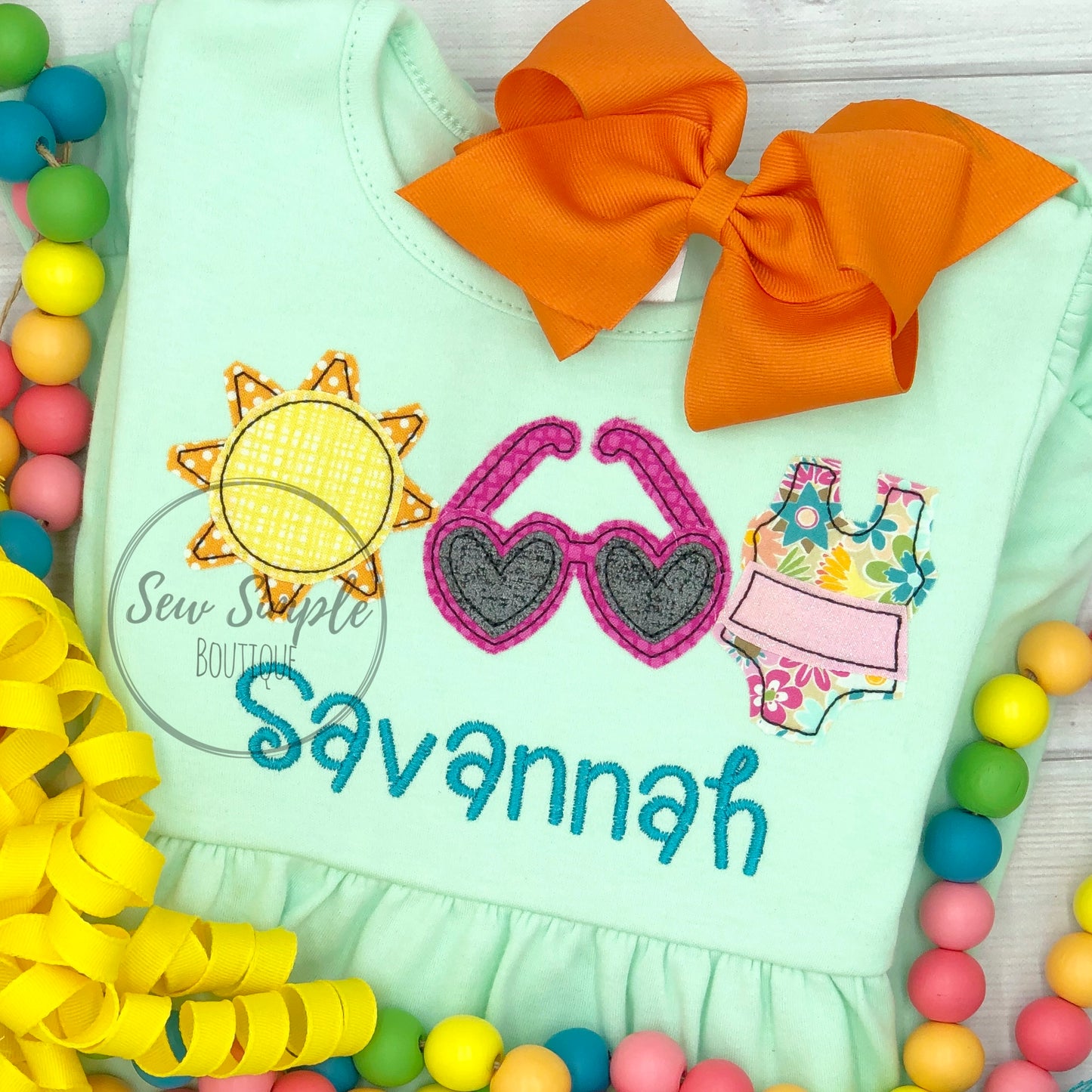 SUNSHINE, SUNNIES, SWIMSUIT