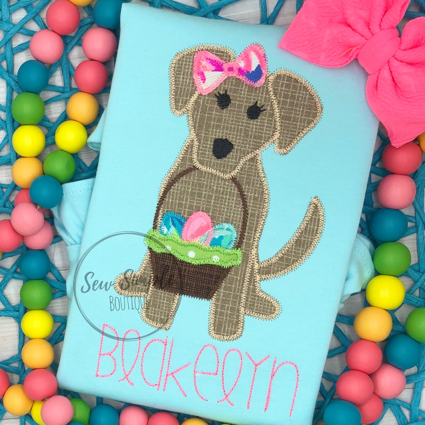 PUP WITH BASKET (GIRLS/BOYS)