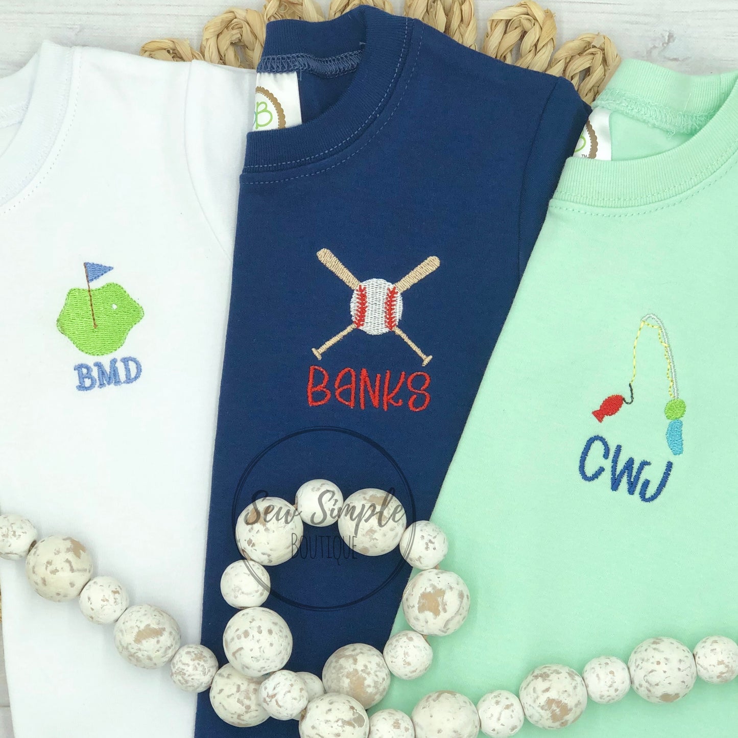 MYSTERY MINI MONOGRAM TEE