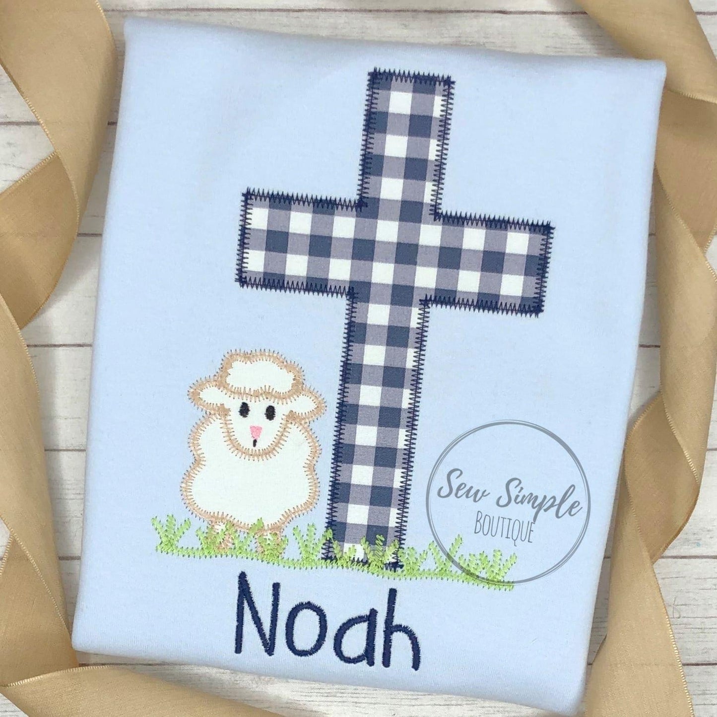 CROSS WITH LAMB (BOYS)