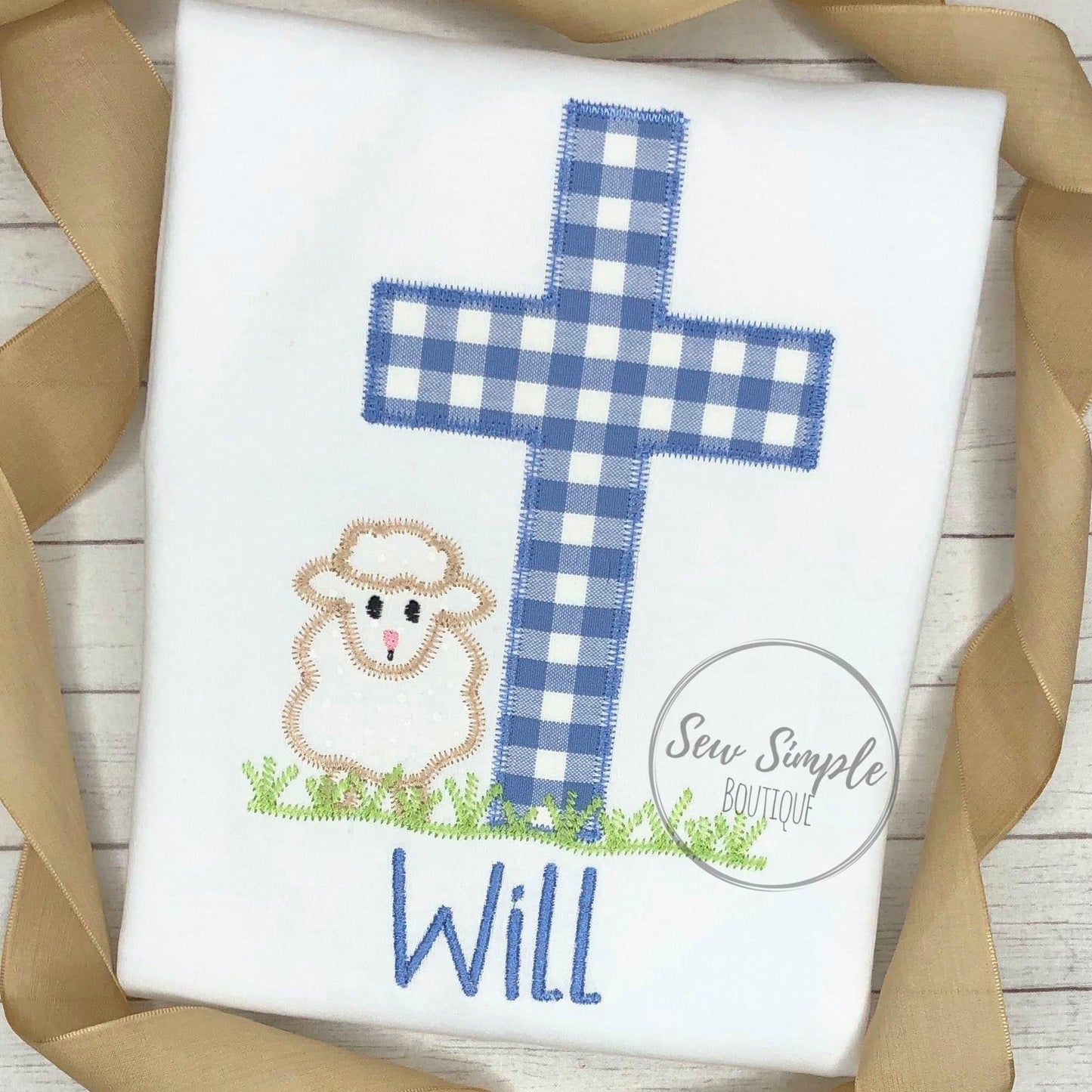 CROSS WITH LAMB (BOYS)