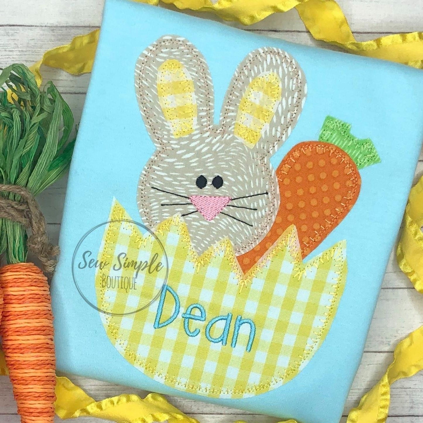 BUNNY & CARROT IN EGG