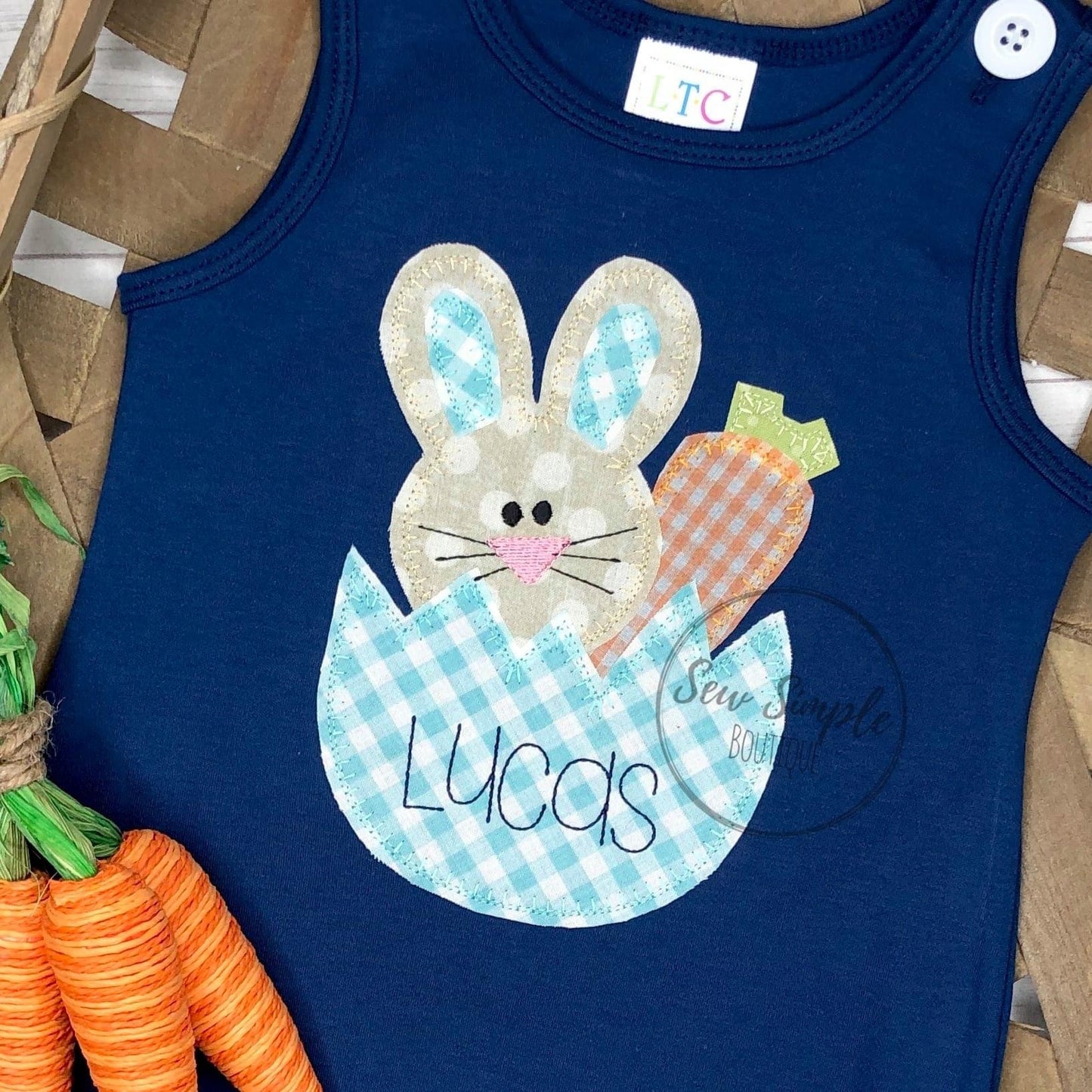 BUNNY & CARROT IN EGG