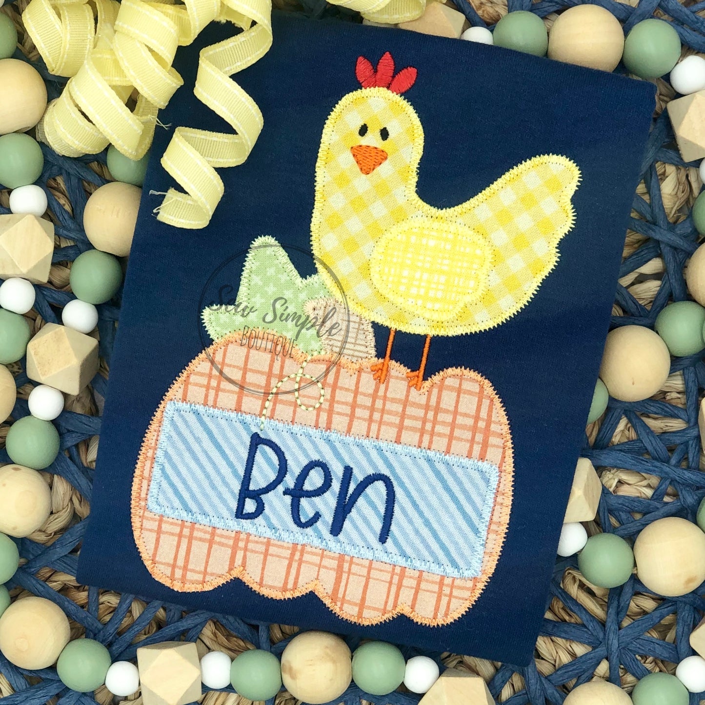 CHICKEN ON PUMPKIN (GIRLS & BOYS)