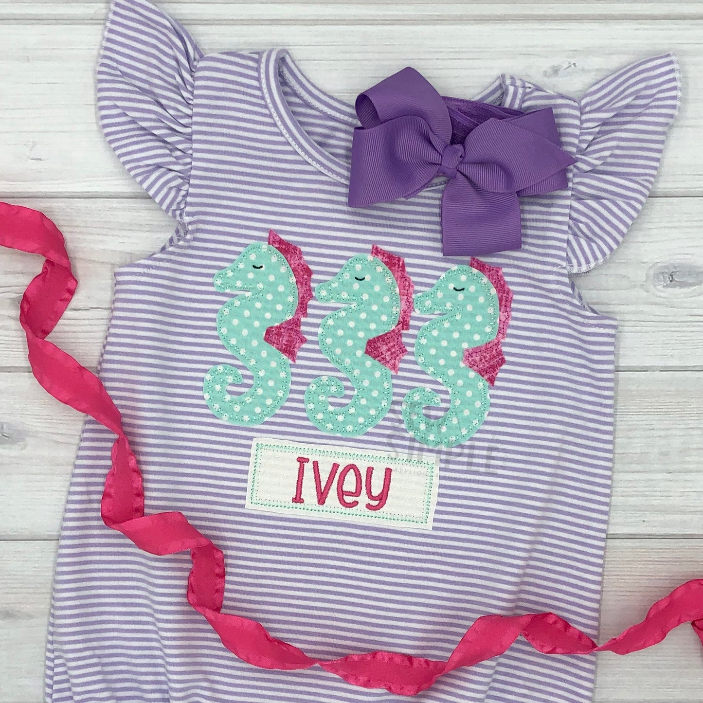 SUMMER STRIPE FLUTTER BUBBLE