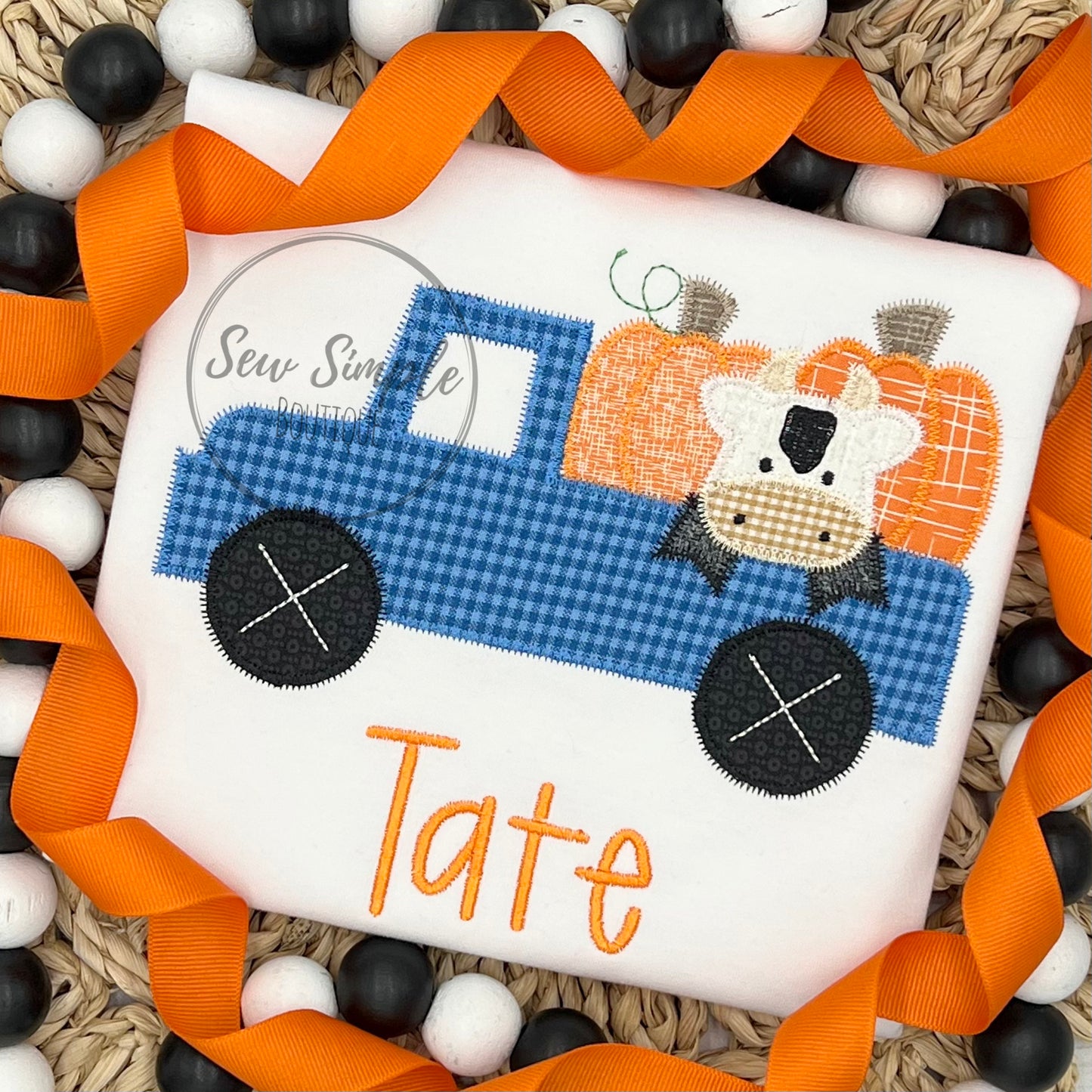COW PUMPKIN TRUCK