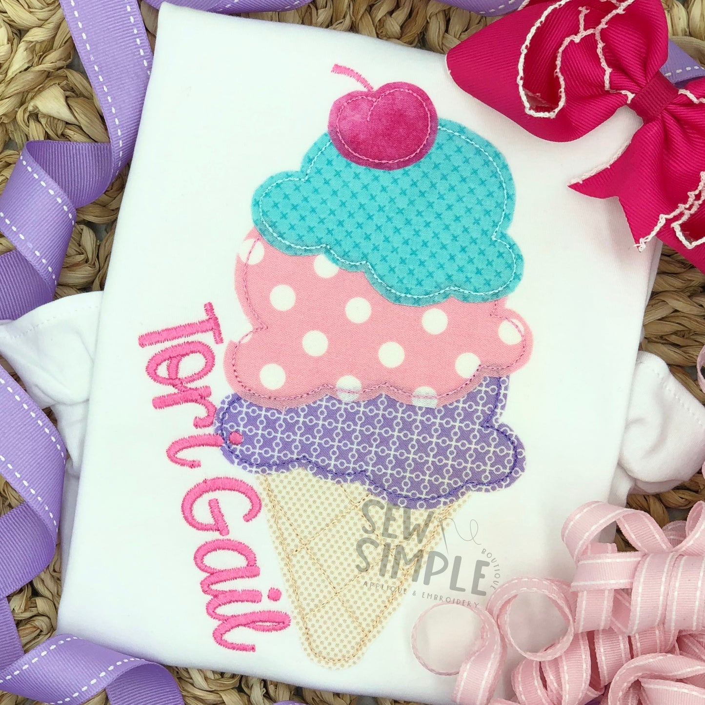 TRIPLE SCOOP ICE CREAM