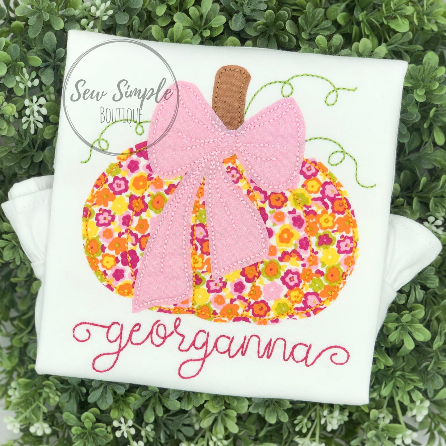 BIG BOW PUMPKIN 3