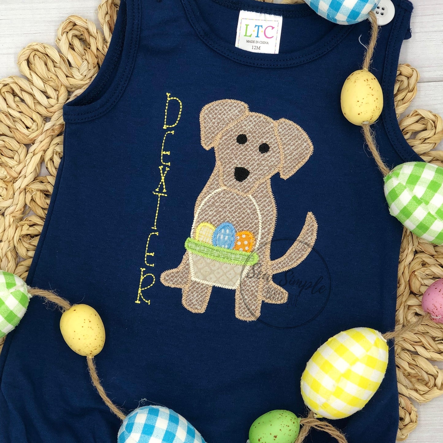 PUP WITH BASKET (GIRLS/BOYS)