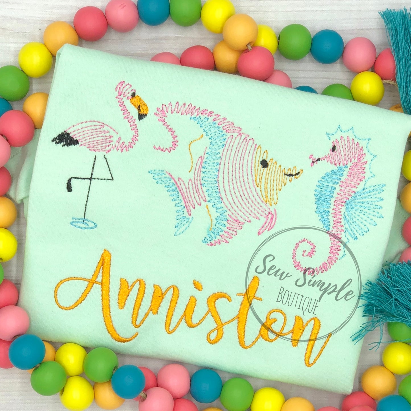 SWIRLY SEA ANIMALS