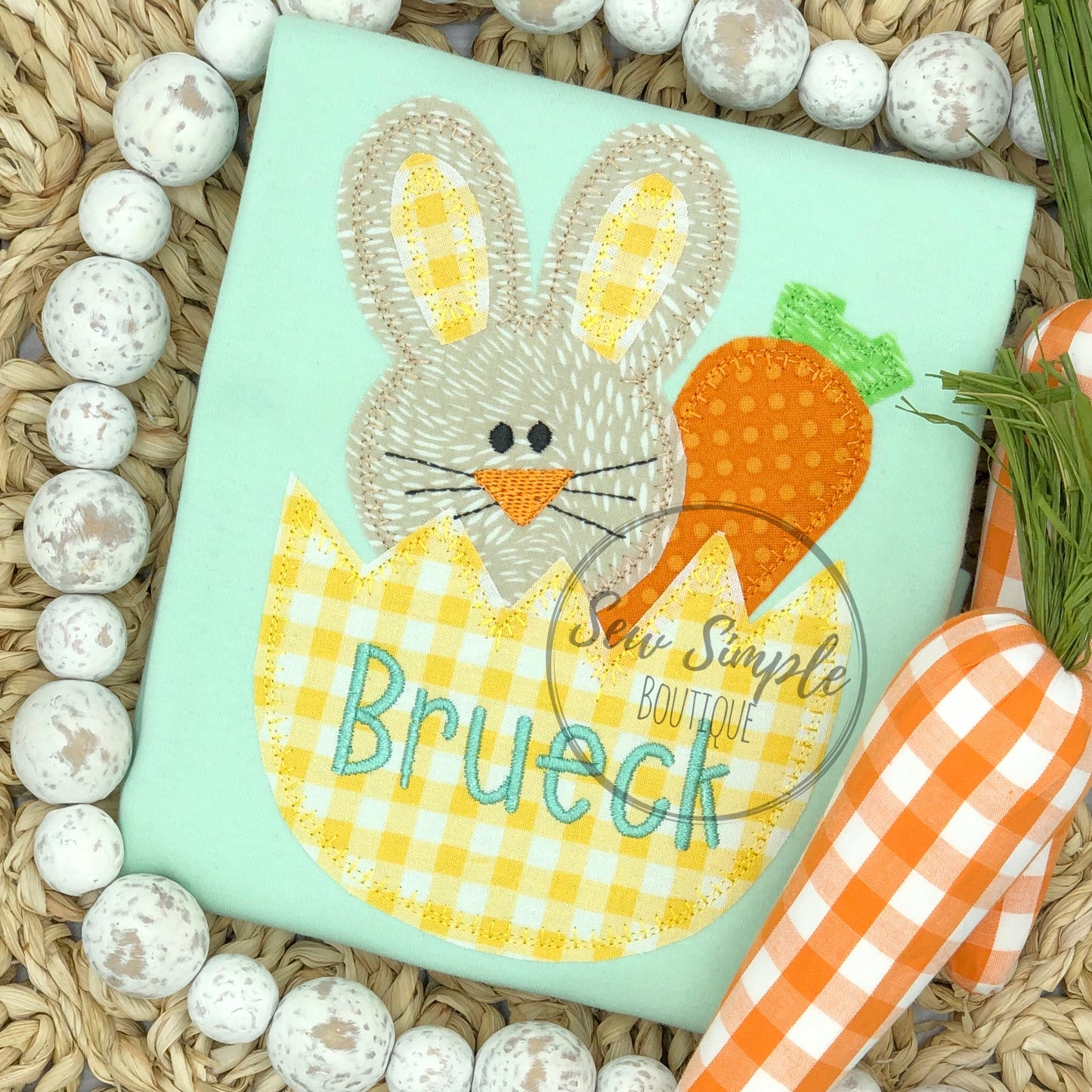 BUNNY & CARROT IN EGG