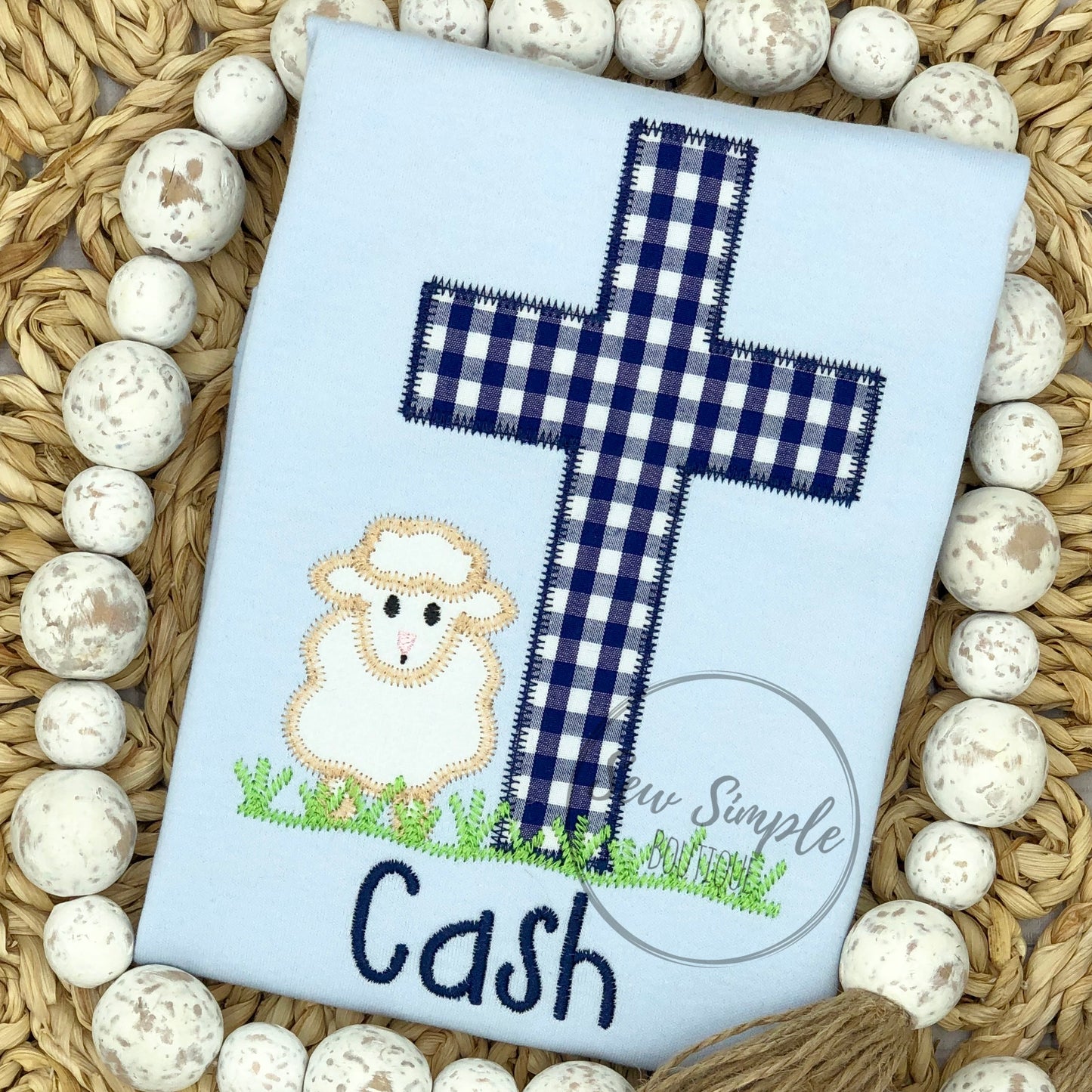 CROSS WITH LAMB (BOYS)