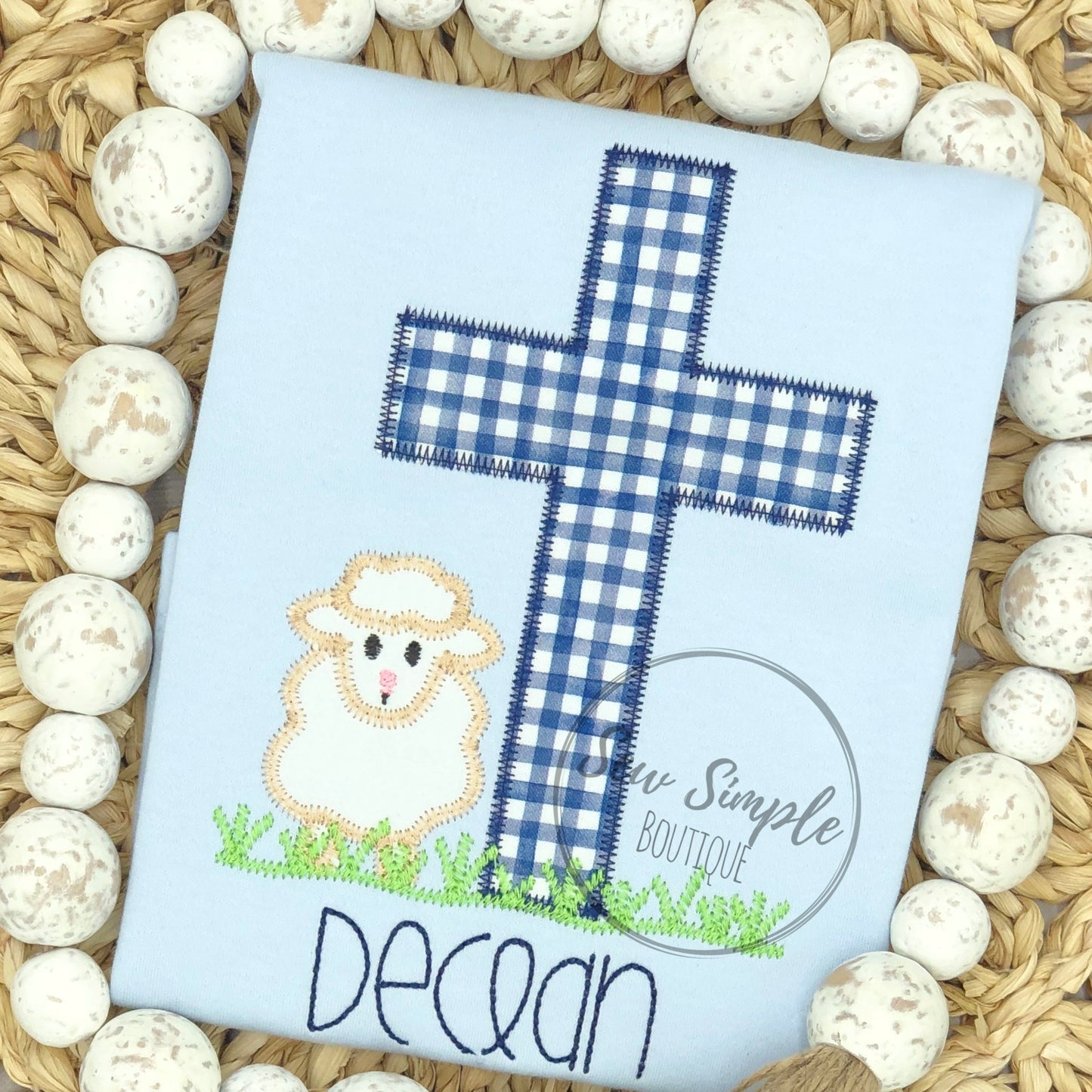 CROSS WITH LAMB (BOYS)