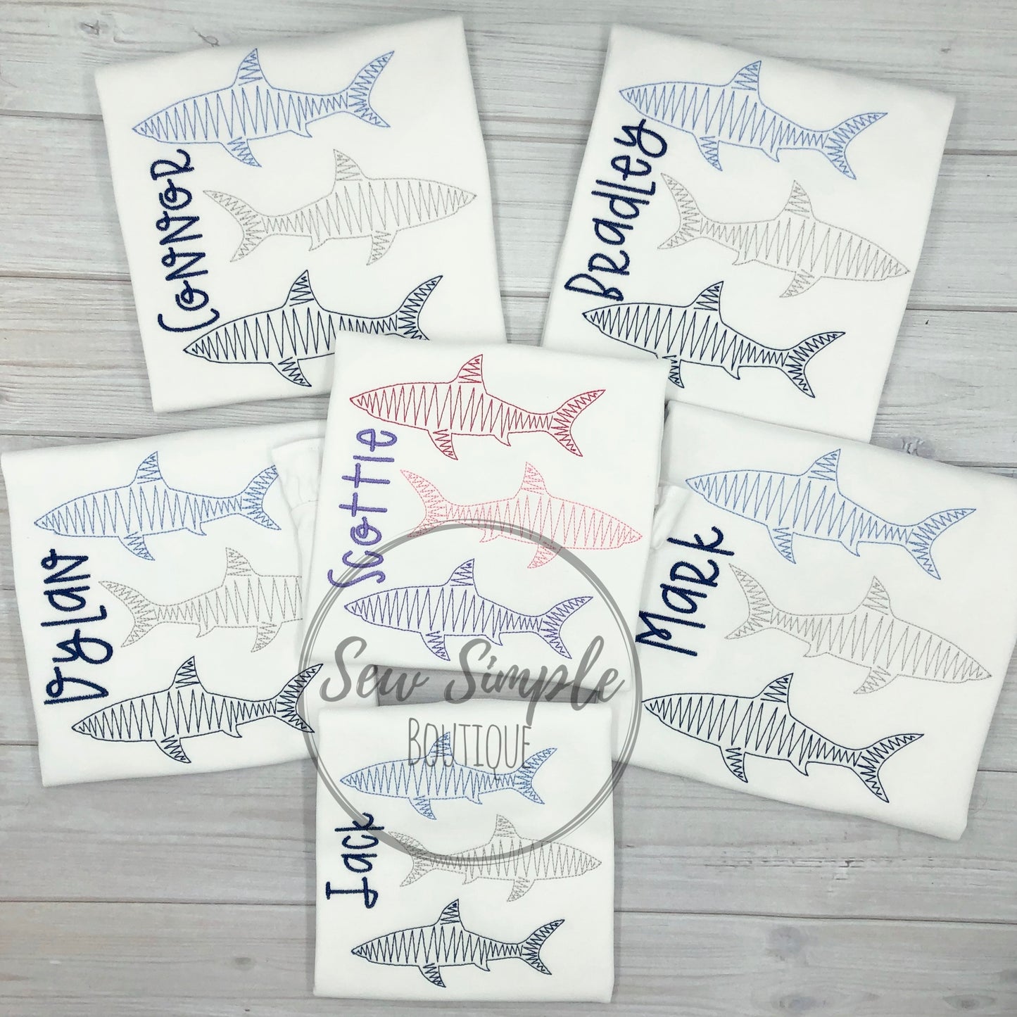 SCRIBBLE SHARKS