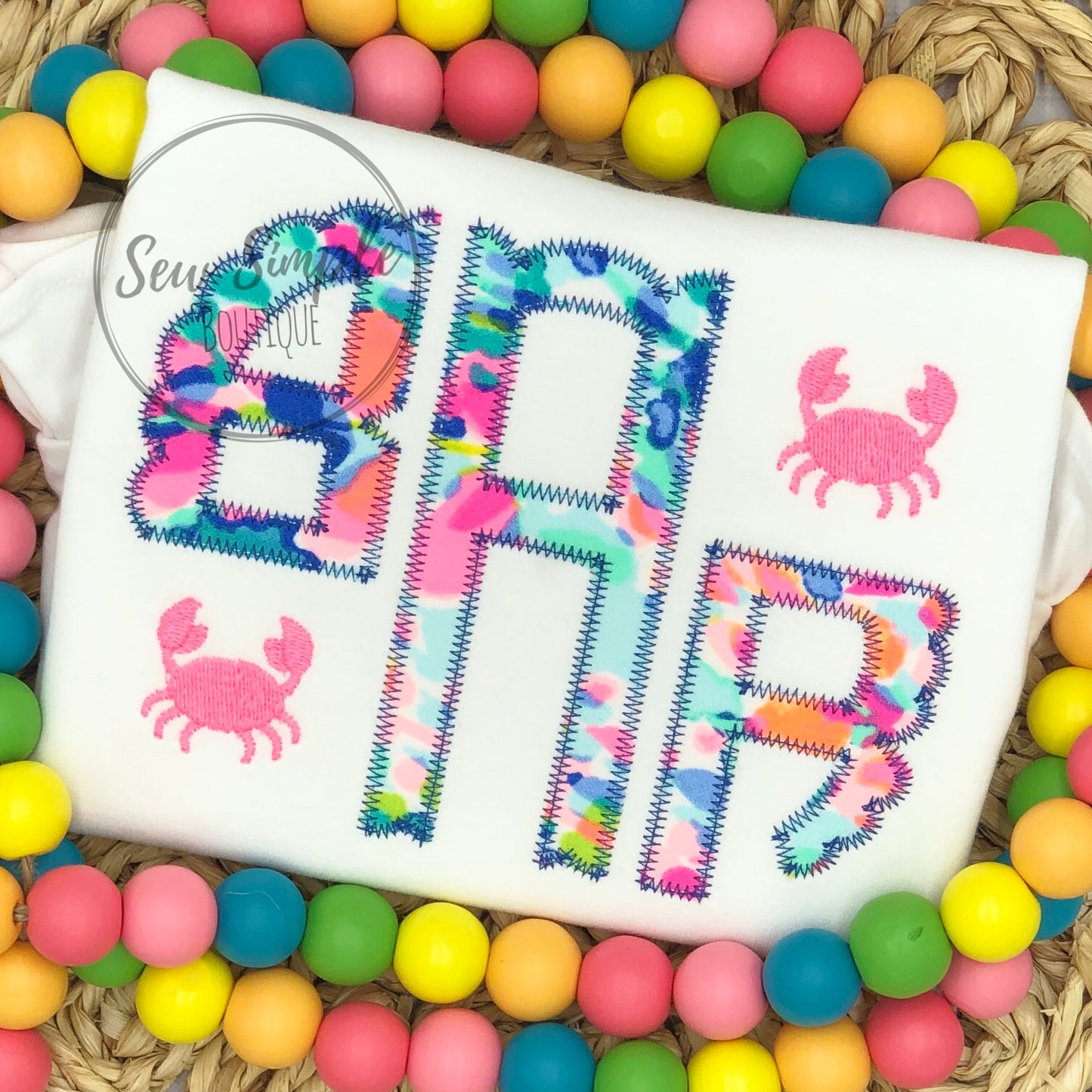 SUMMER MONOGRAM MINIS