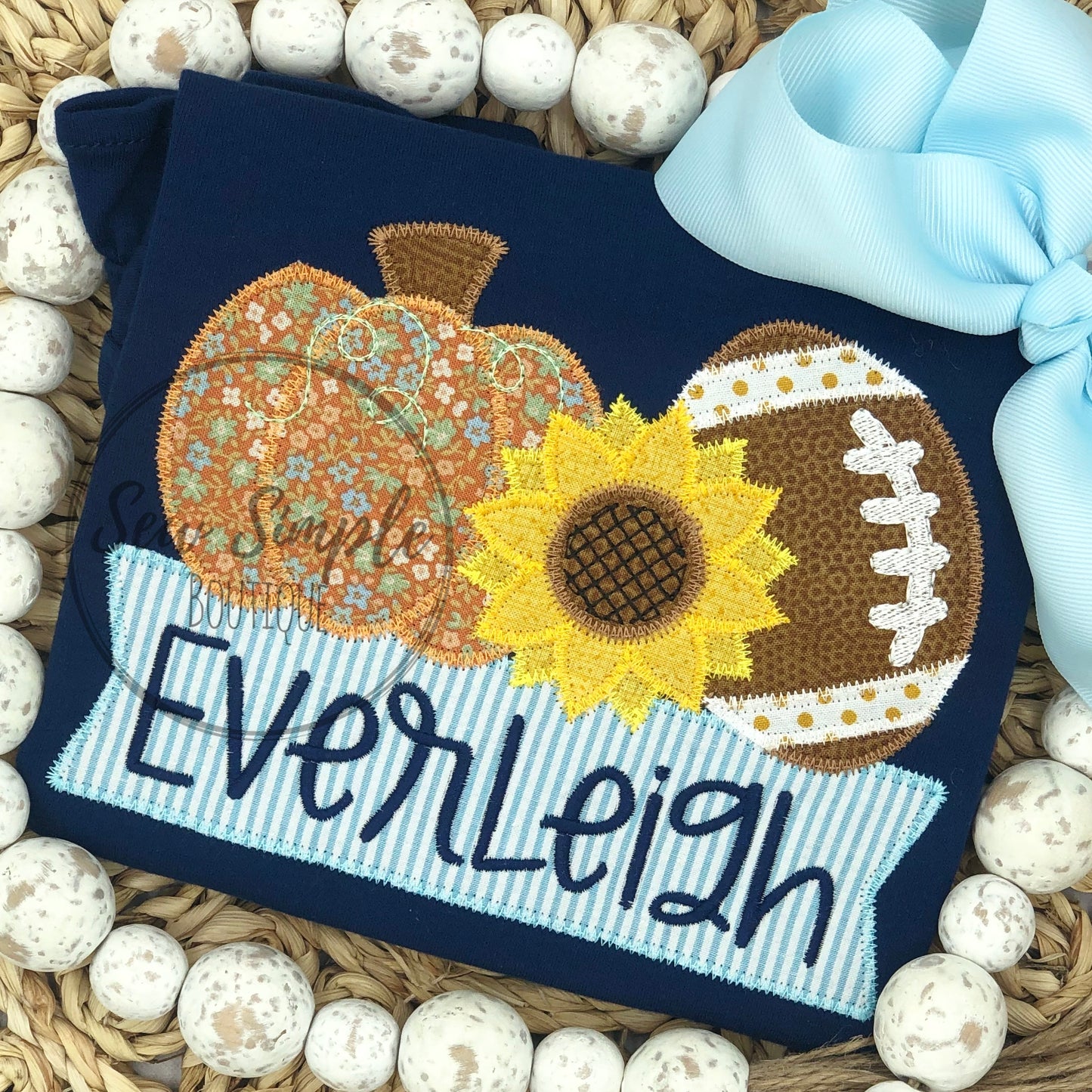 PUMPKIN, SUNFLOWER, FOOTBALL BANNER