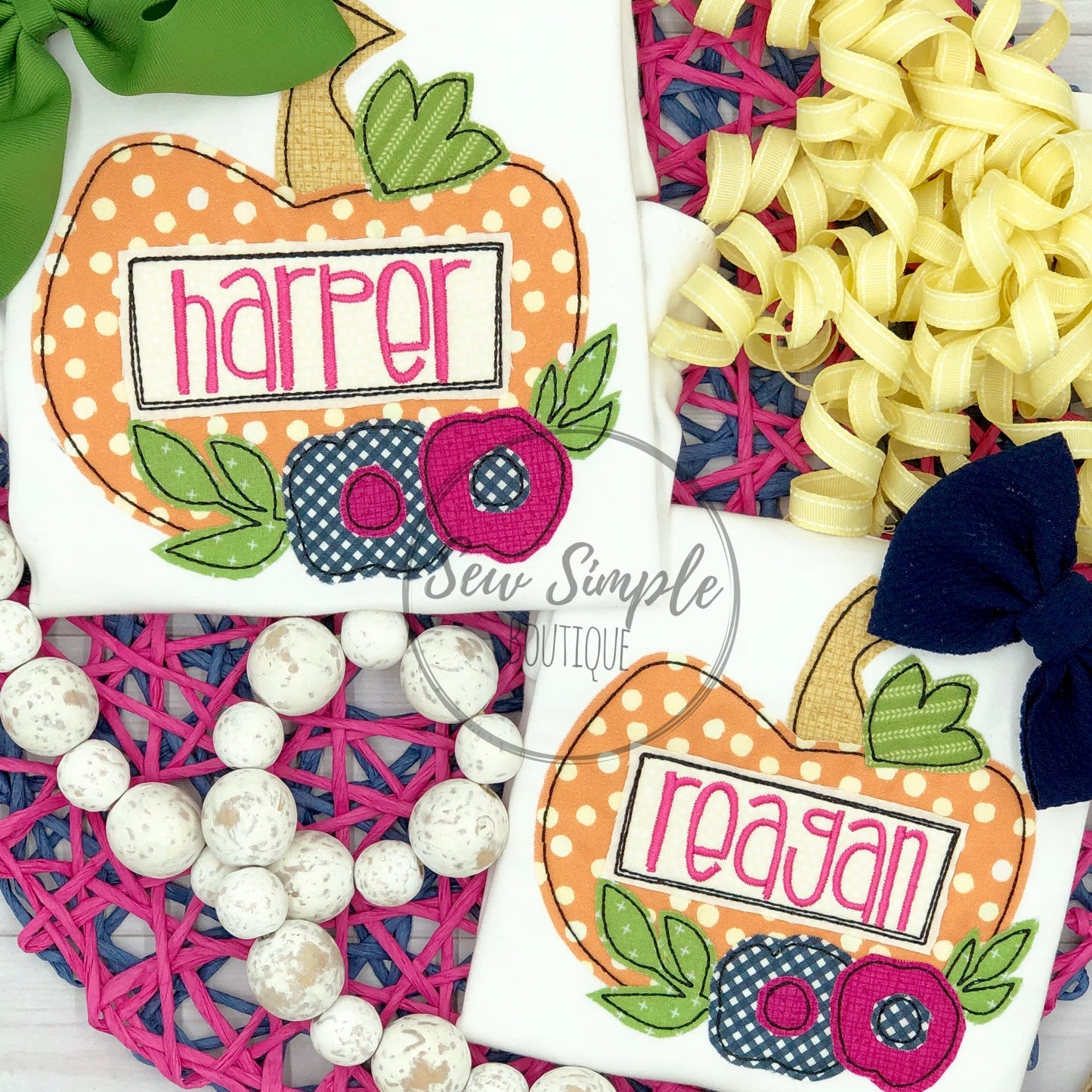 FLORAL PUMPKIN 2