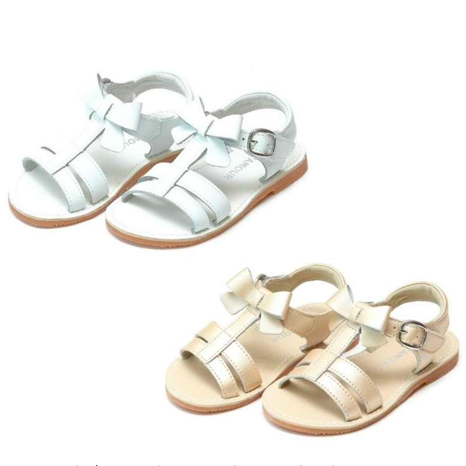 JANIE T-STRAP BOW SANDAL (TODDLER/KID)