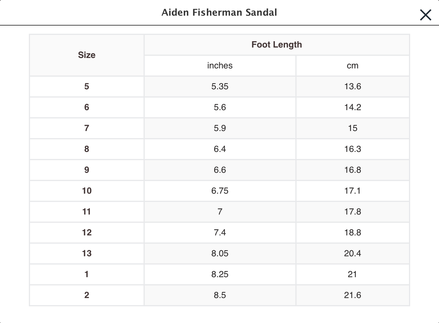 AIDEN SANDAL (TODDLER/KID)