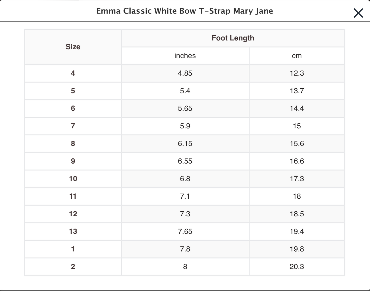 EMMA BOW MARY JANE (TODDLER/KID)
