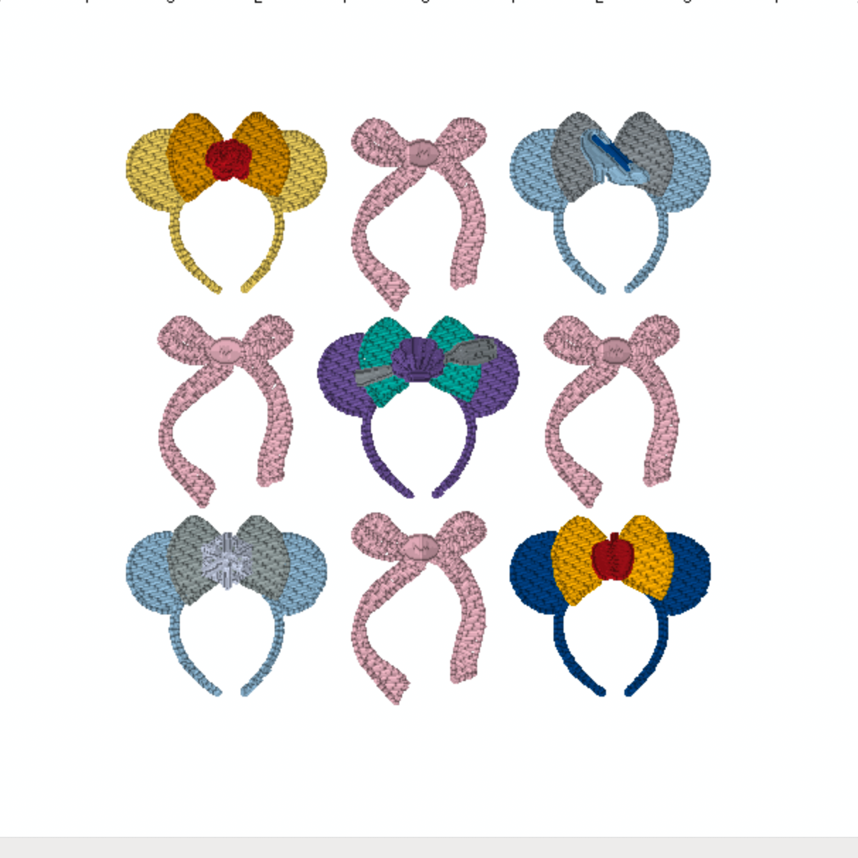 PRINCESS EARS & BOWS