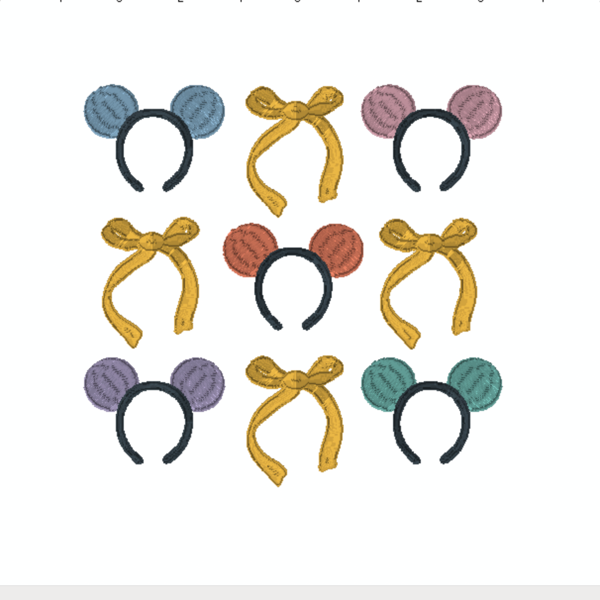 MOUSE EARS & BOWS