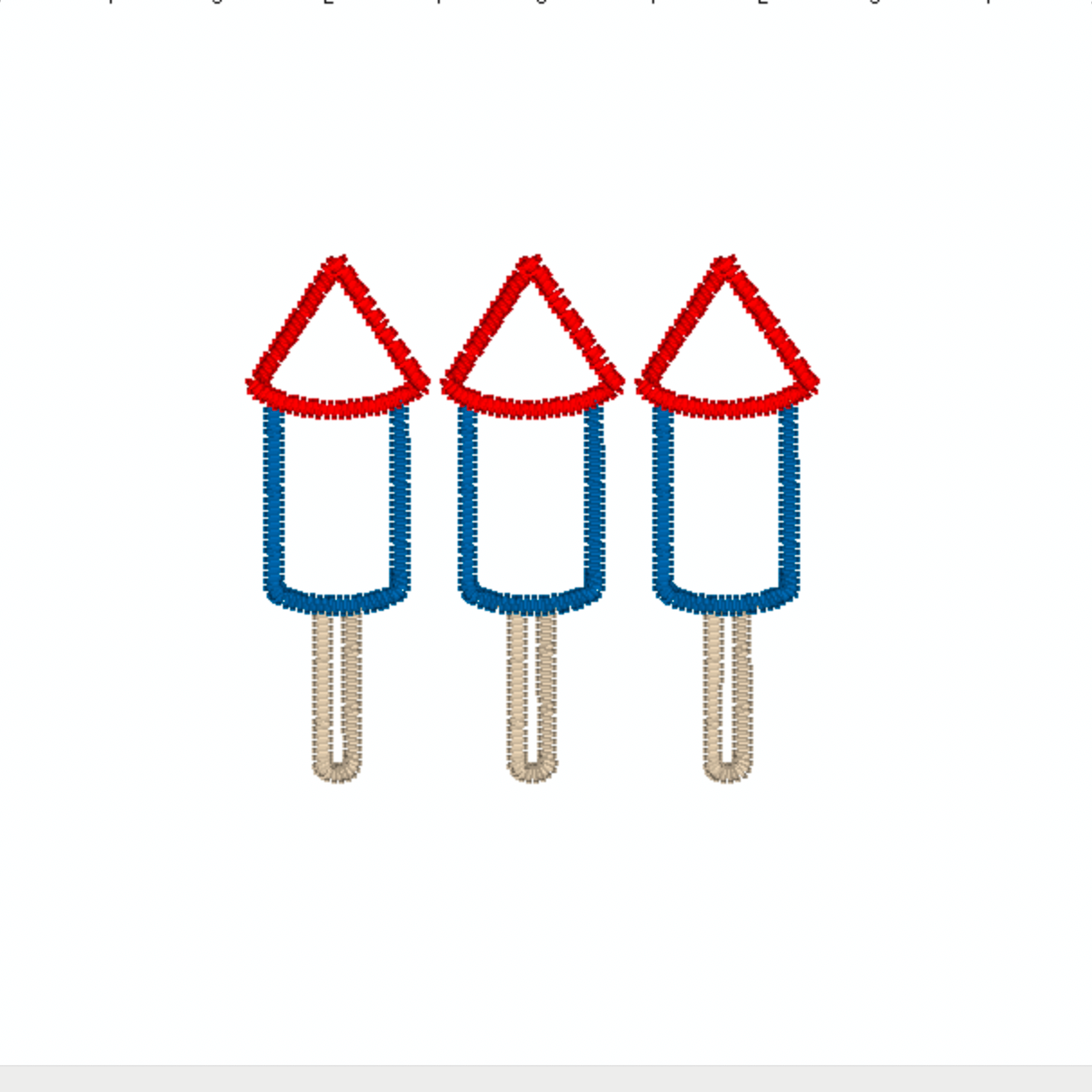 FIRECRACKER TRIO (WITH OR WITHOUT BOWS)
