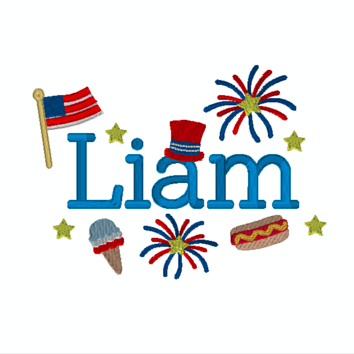 FESTIVE PATRIOTIC NAME