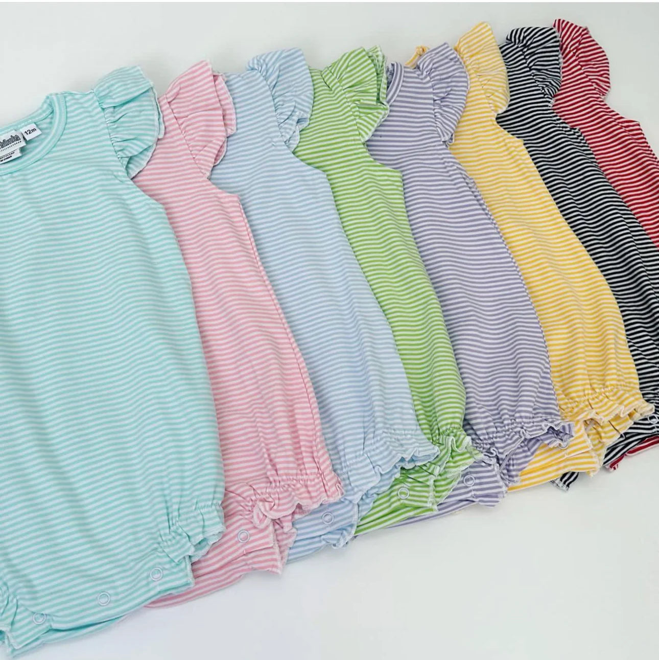 SUMMER STRIPE FLUTTER BUBBLE