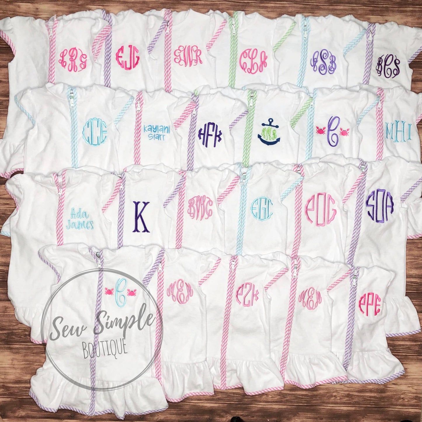RUFFLE COVER UP - 6 COLORS!