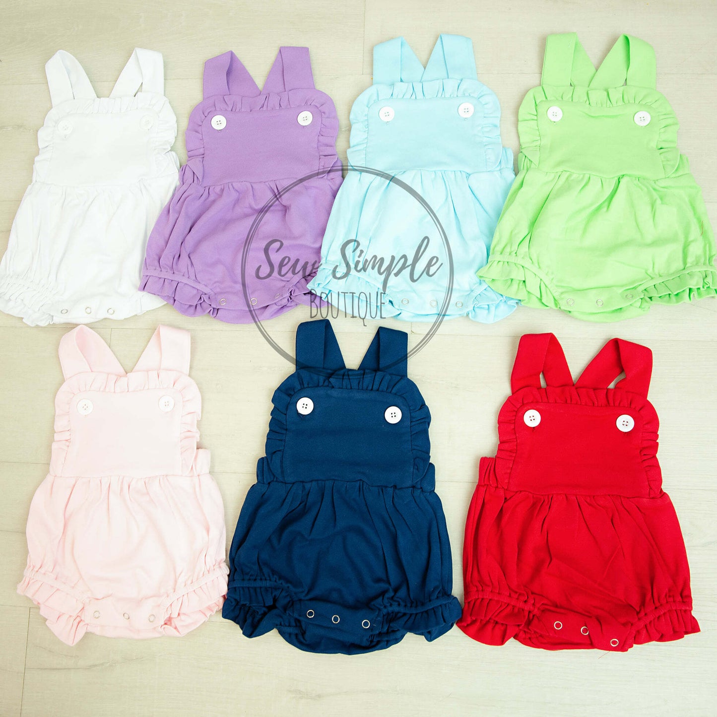 Ruffle sunsuit