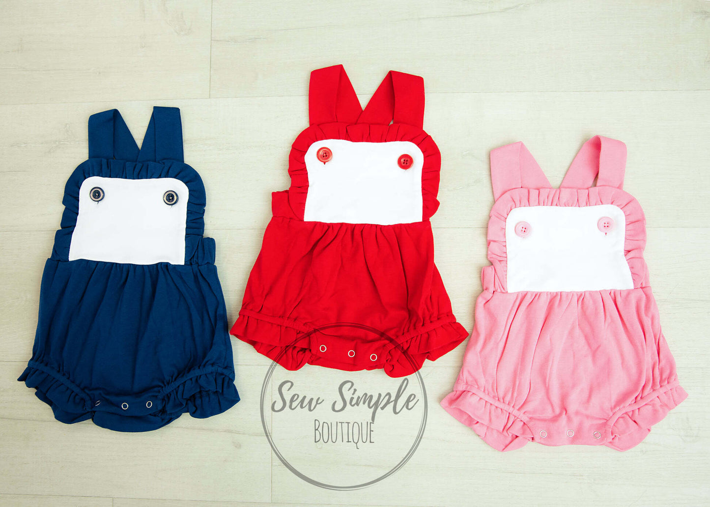 Ruffle sunsuit