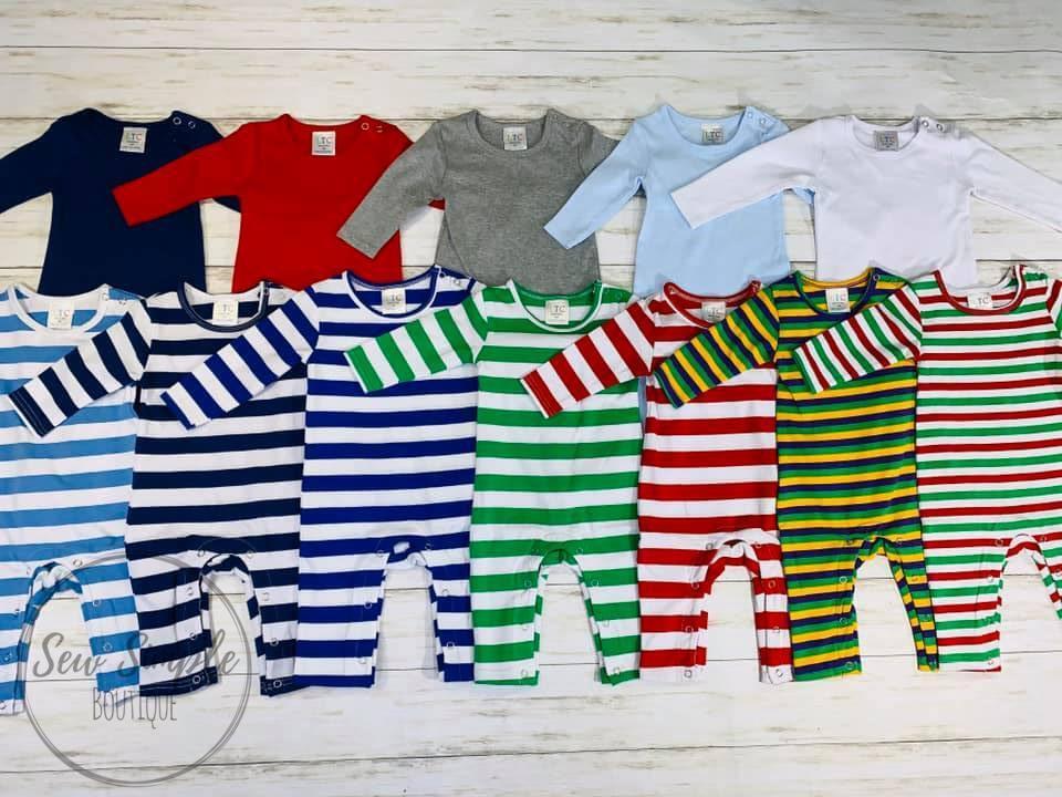 CUSTOM ST. PATRICK'S ROMPER (RUFFLE & UNISEX)