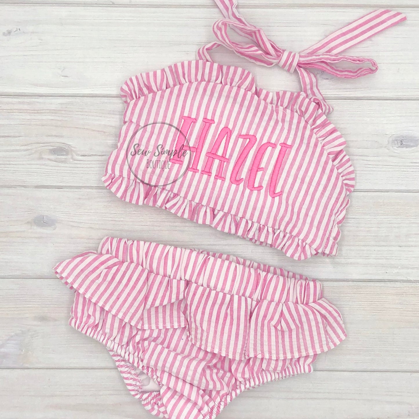 RUFFLE 2 PIECE - 5 COLORS!