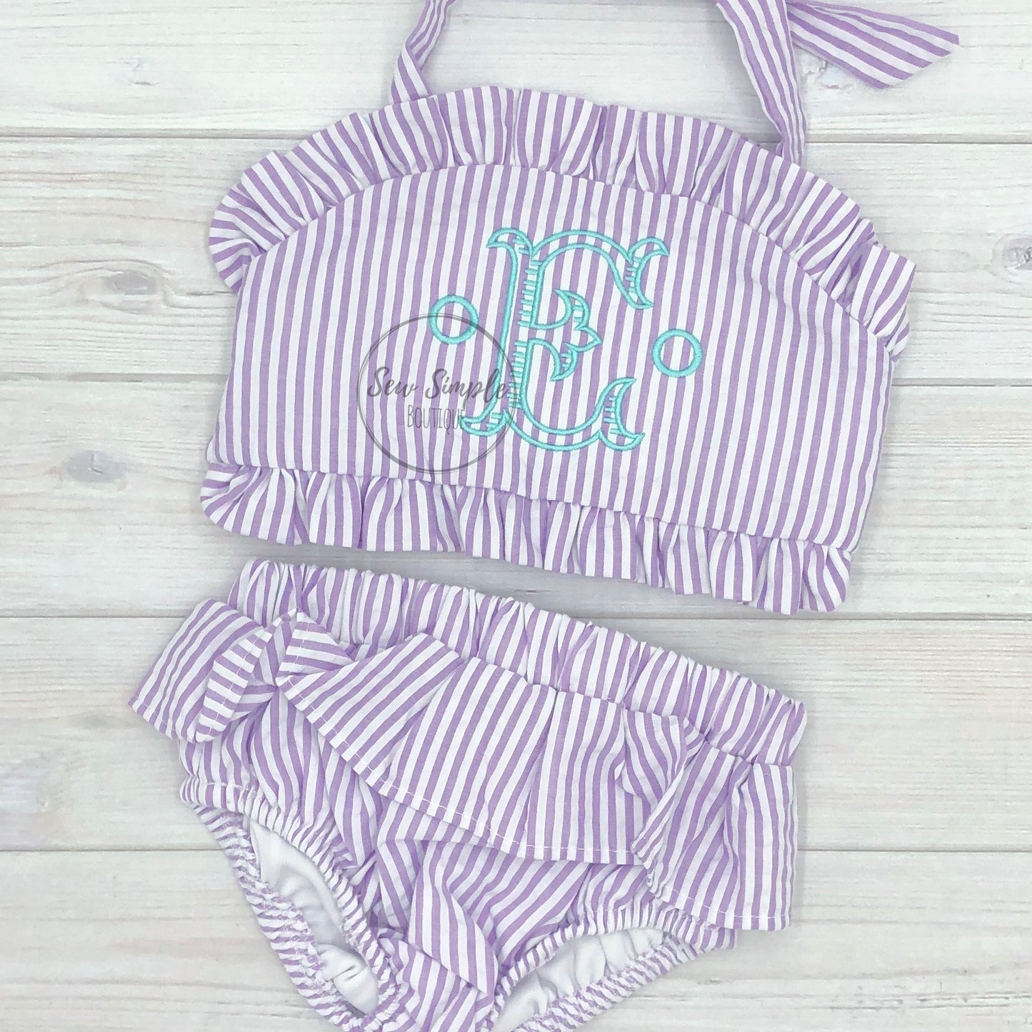 RUFFLE 2 PIECE - 5 COLORS!