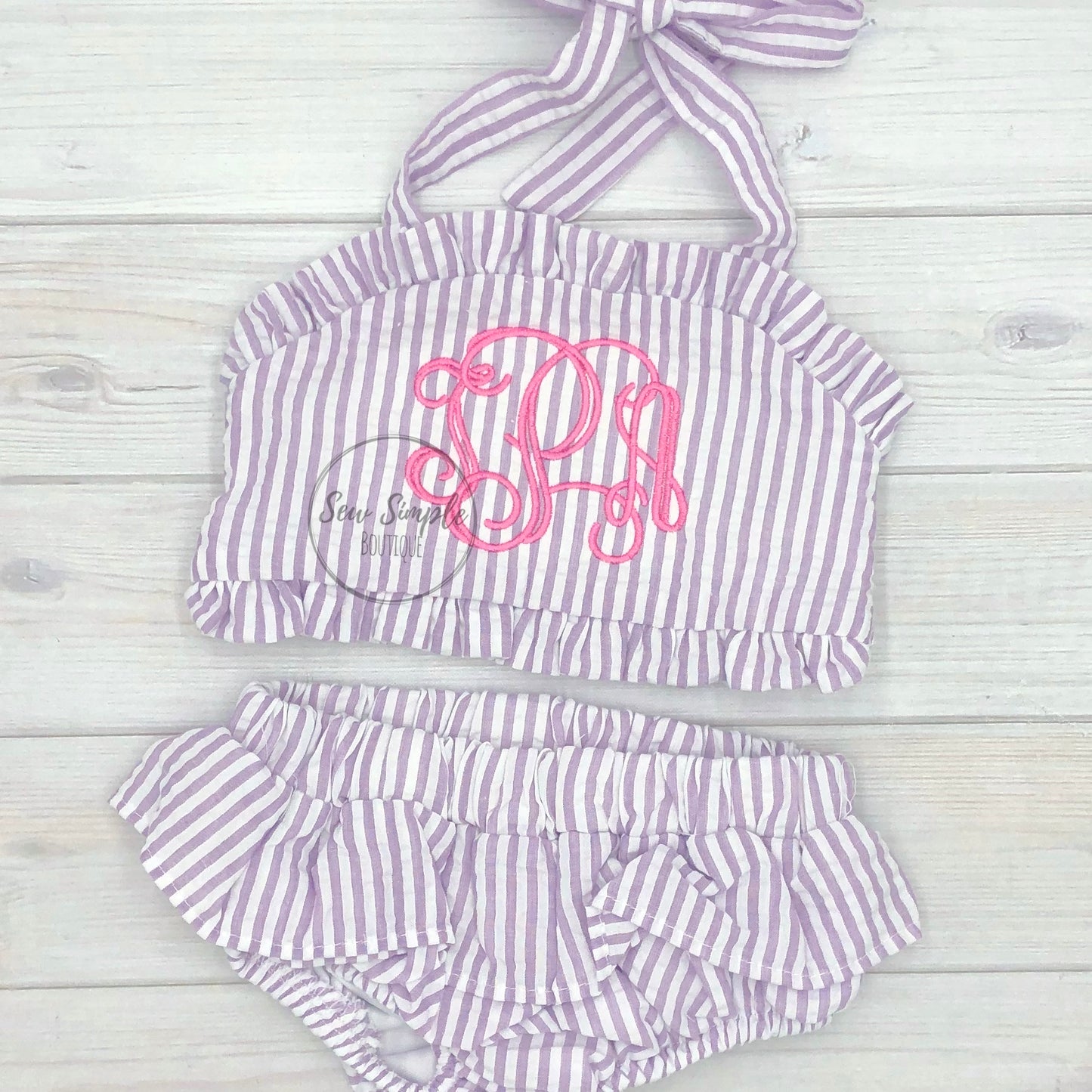 RUFFLE 2 PIECE - 5 COLORS!