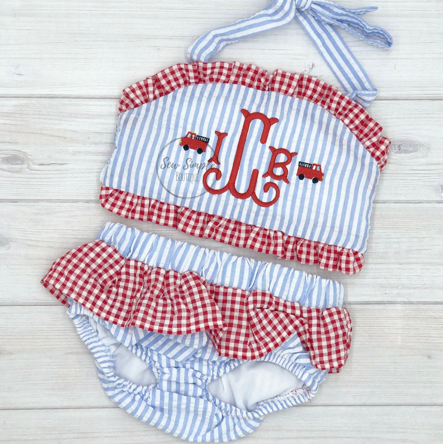 RUFFLE 2 PIECE - 5 COLORS!