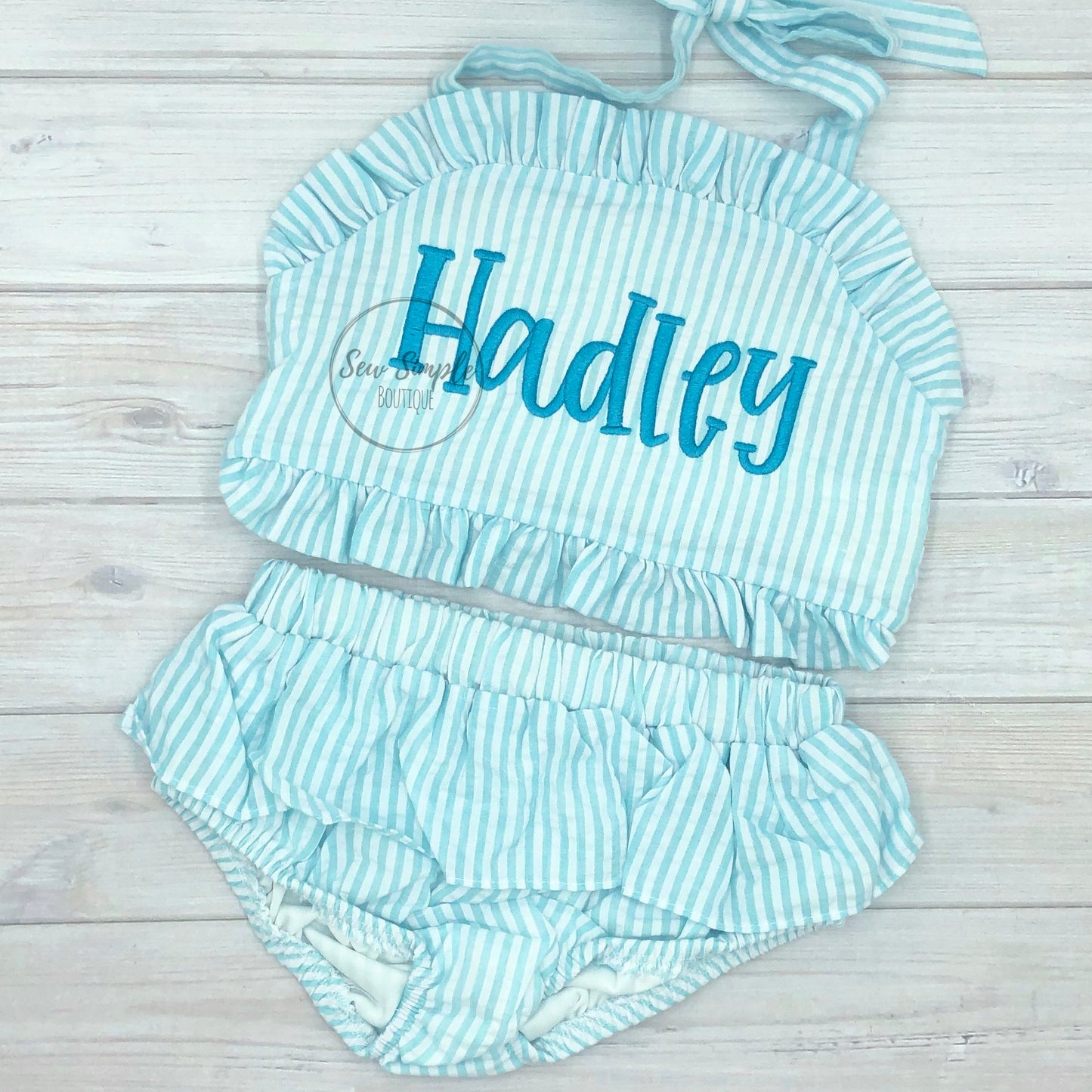 RUFFLE 2 PIECE - 5 COLORS!