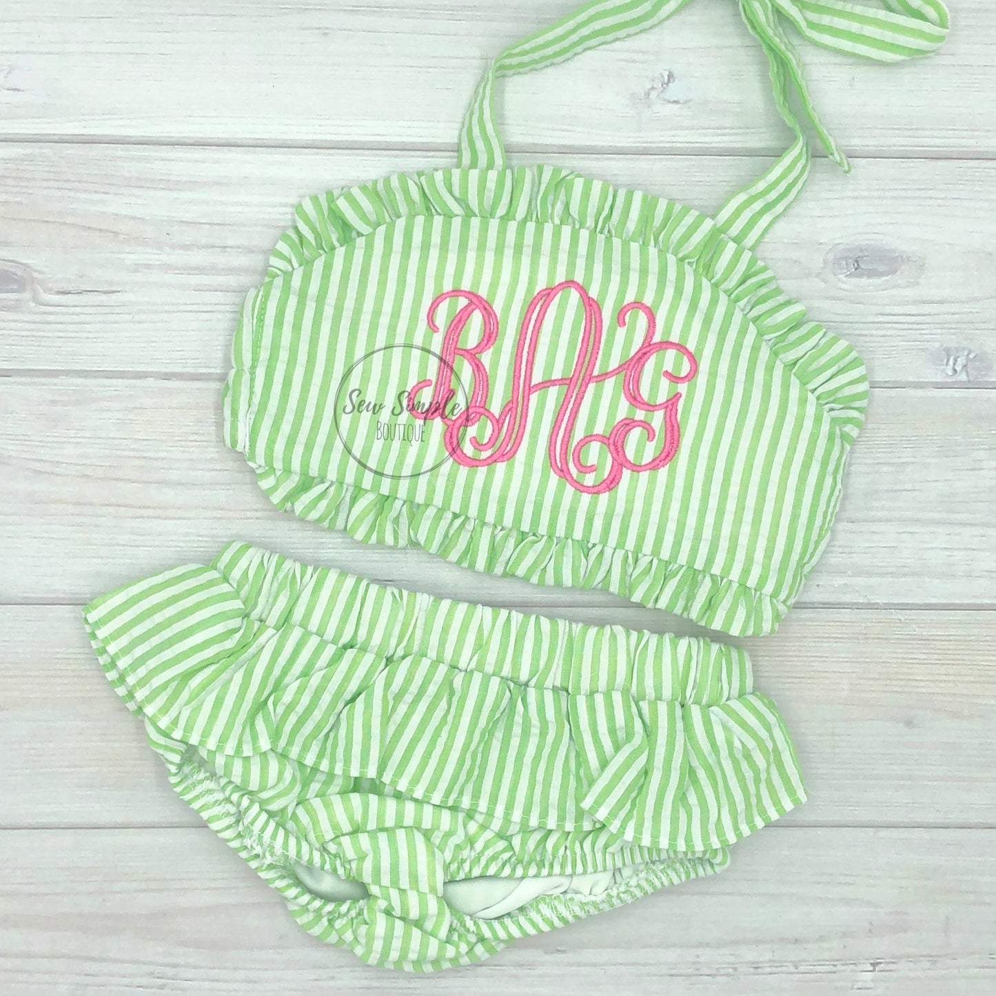 RUFFLE 2 PIECE - 5 COLORS!