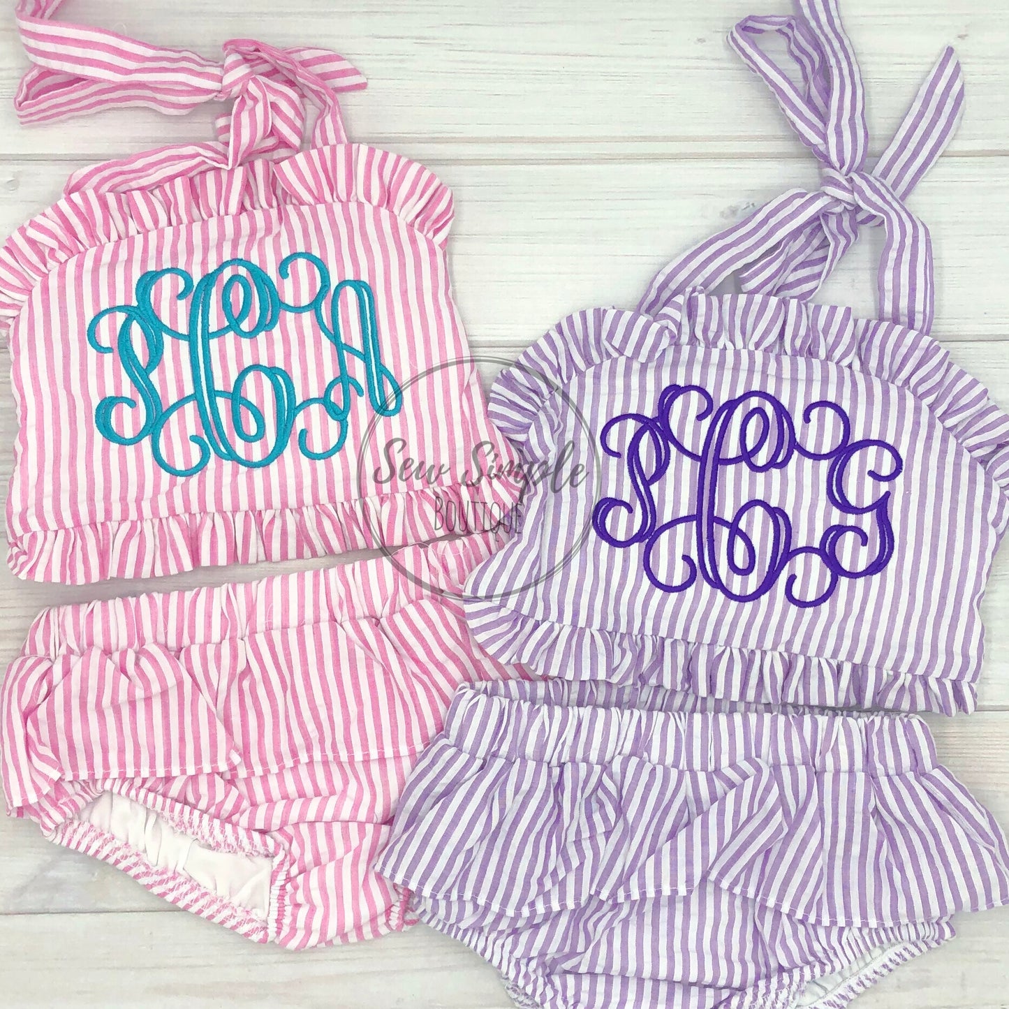 RUFFLE 2 PIECE - 5 COLORS!