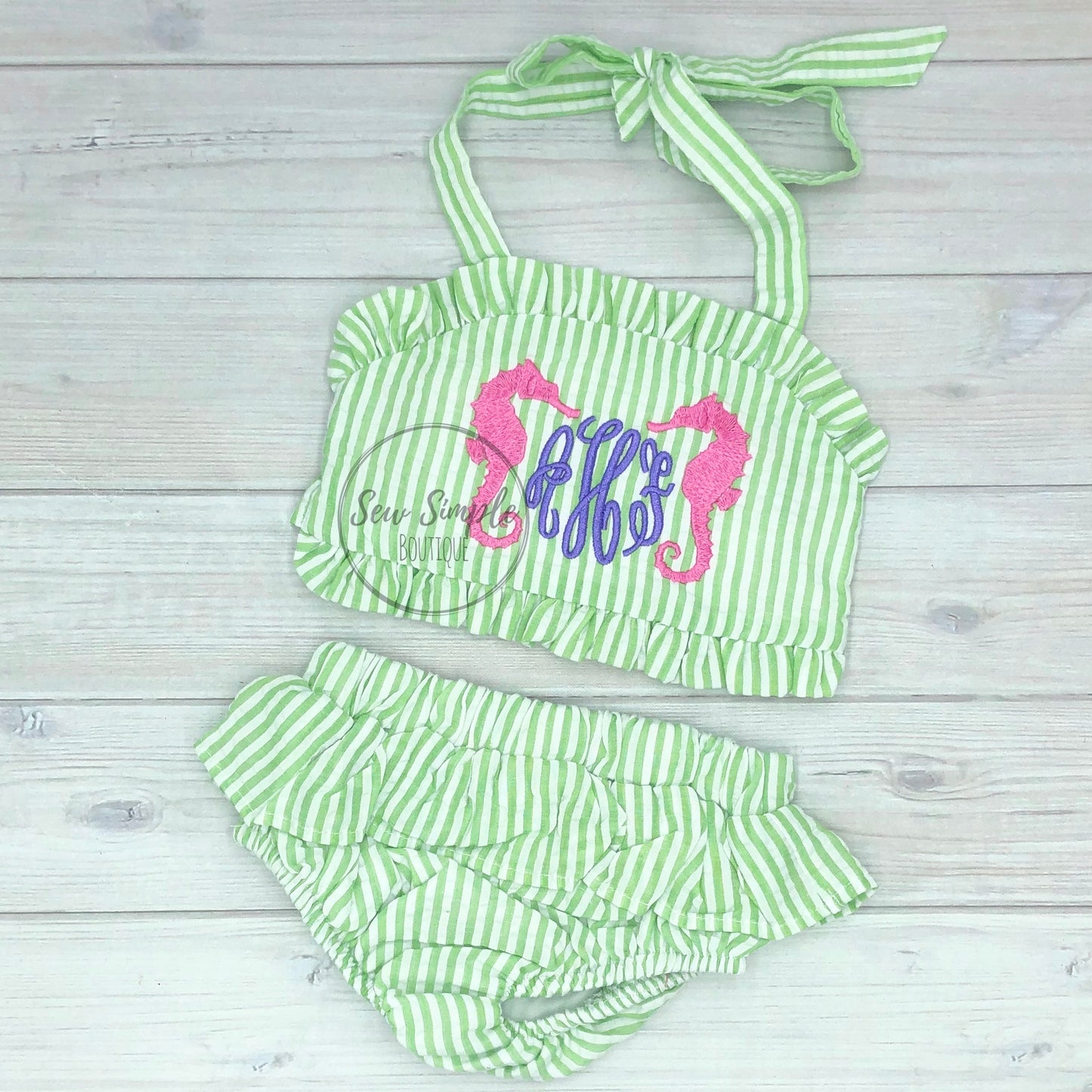 RUFFLE 2 PIECE - 5 COLORS!