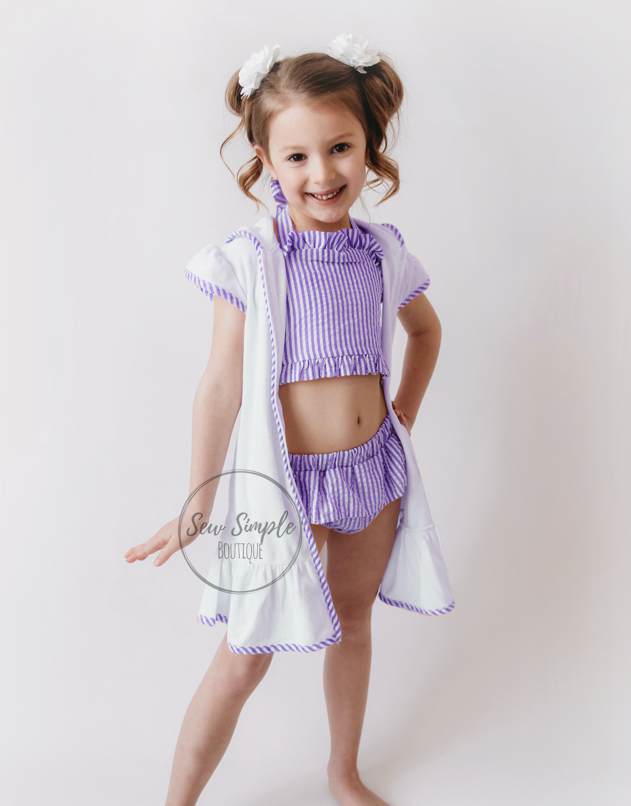 RUFFLE COVER UP - 6 COLORS!