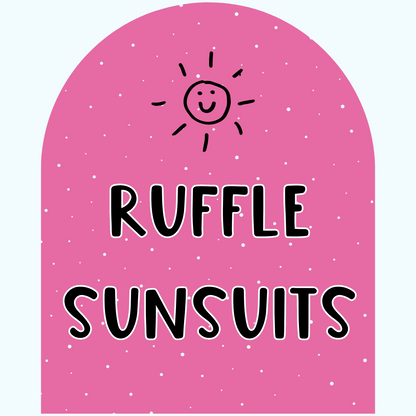 Ruffle sunsuit