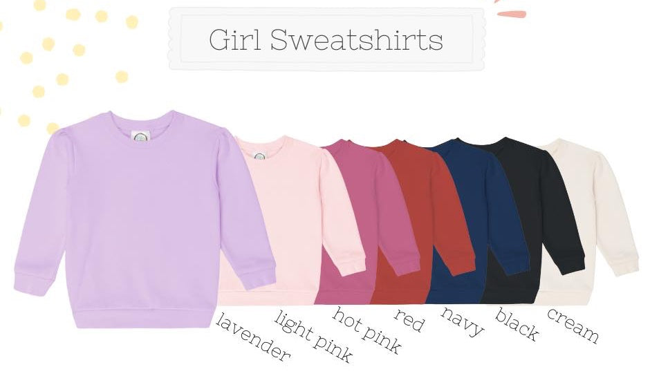 PUFF SLEEVE SWEATSHIRT