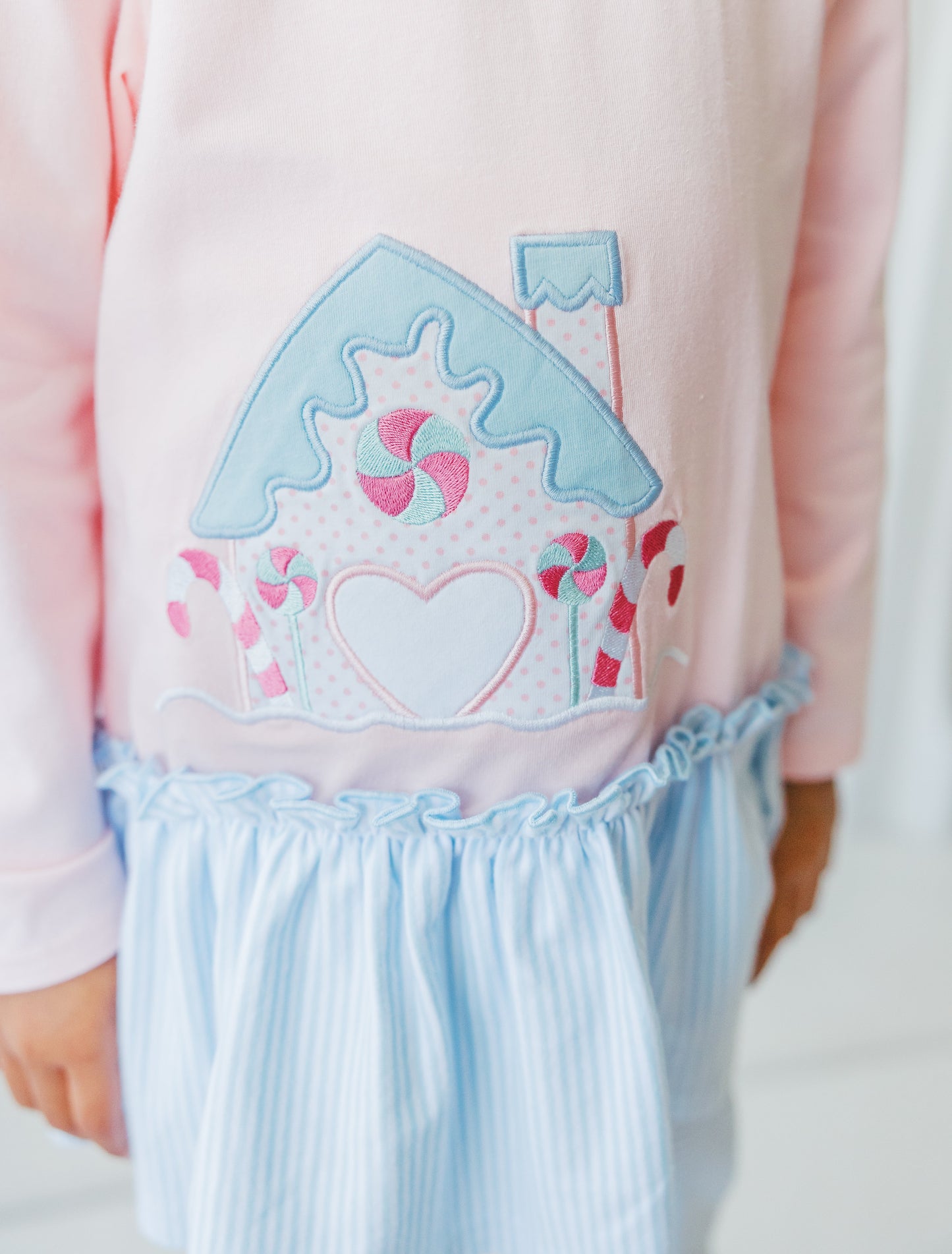 Gingerbread House Pants Set