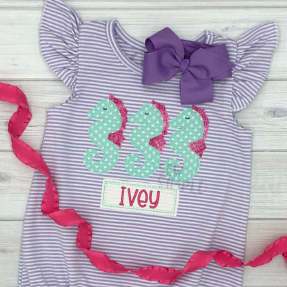 SUMMER STRIPE FLUTTER BUBBLE
