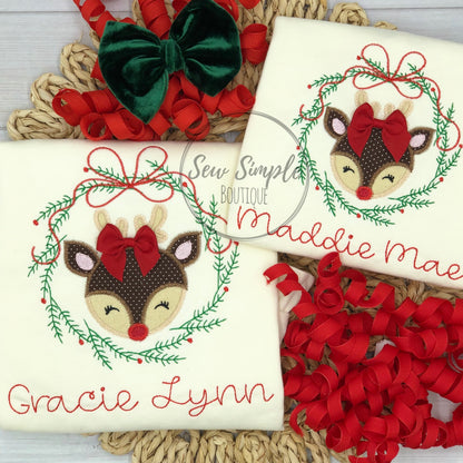 REINDEER WREATH